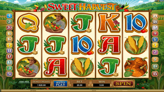 Игровой интерфейс Sweet Harvest 9