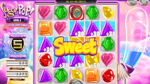Игровой интерфейс Sugar Pop 7