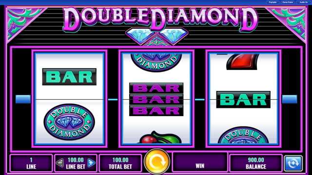 Игровой интерфейс Double Diamond 13