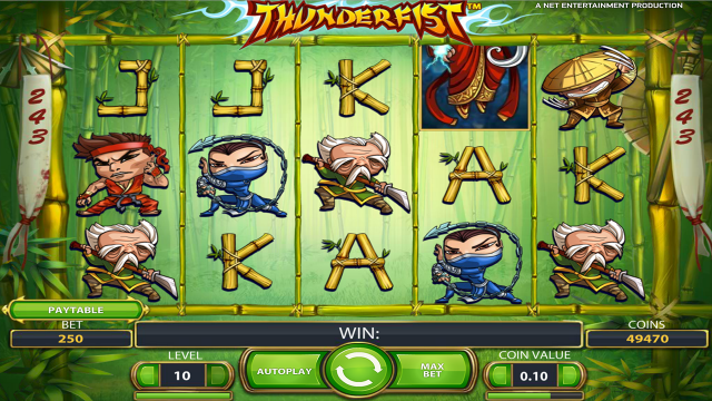 Бонусная игра Thunderfist 10