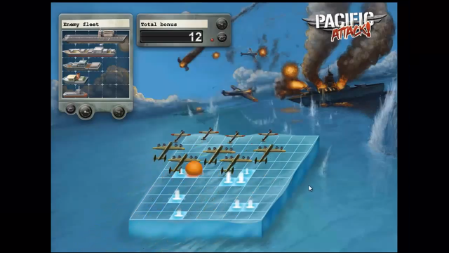Игровой интерфейс Pacific Attack 2