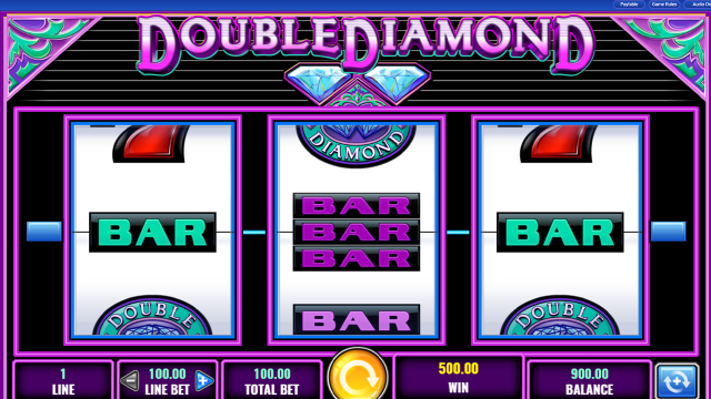 Бонусная игра Double Diamond 18