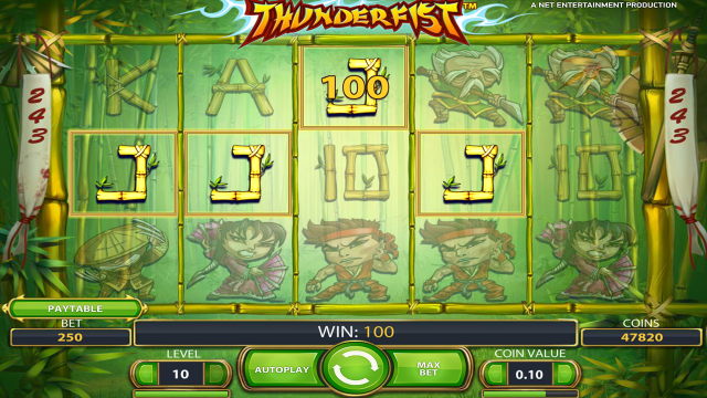 Игровой интерфейс Thunderfist 3