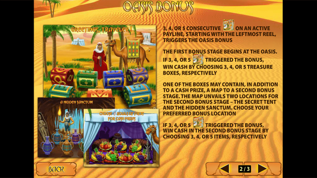 Игровой интерфейс Desert Treasure II 4