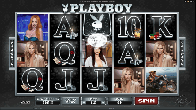 Игровой интерфейс Playboy 2