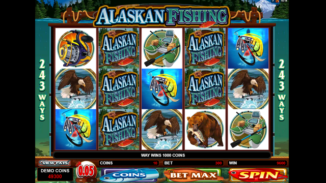 Игровой интерфейс Alaskan Fishing 7