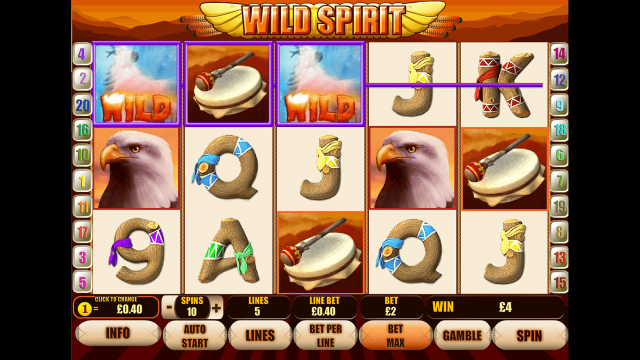 Бонусная игра Wild Spirit 6
