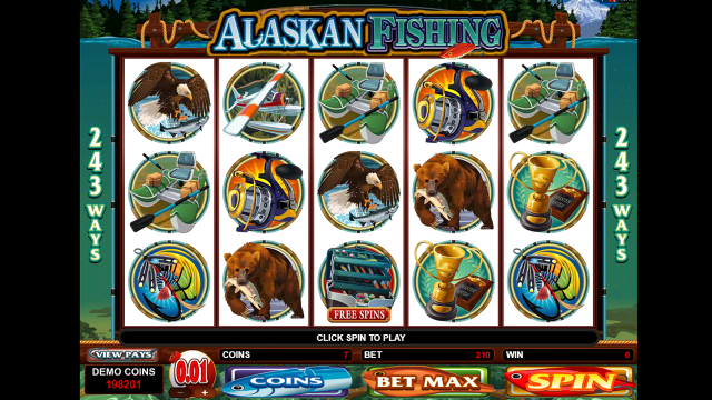 Бонусная игра Alaskan Fishing 3