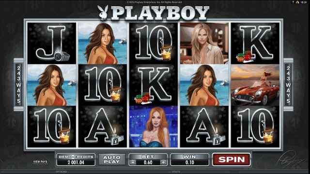Игровой интерфейс Playboy 3