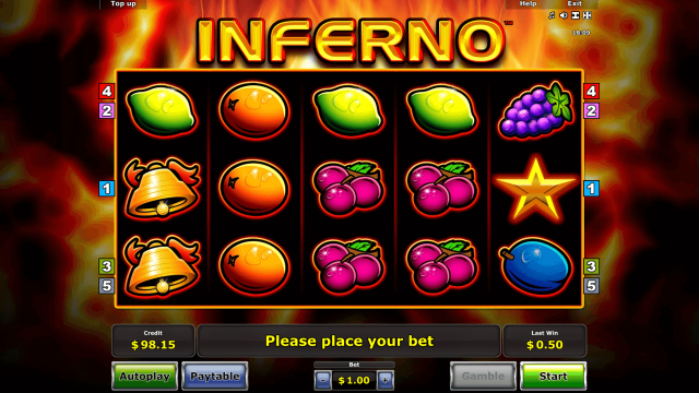 Игровой интерфейс Inferno 6