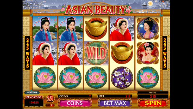 Игровой интерфейс Asian Beauty 10