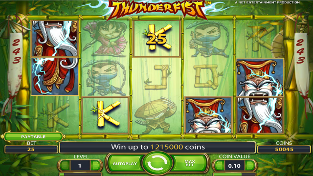 Бонусная игра Thunderfist 8